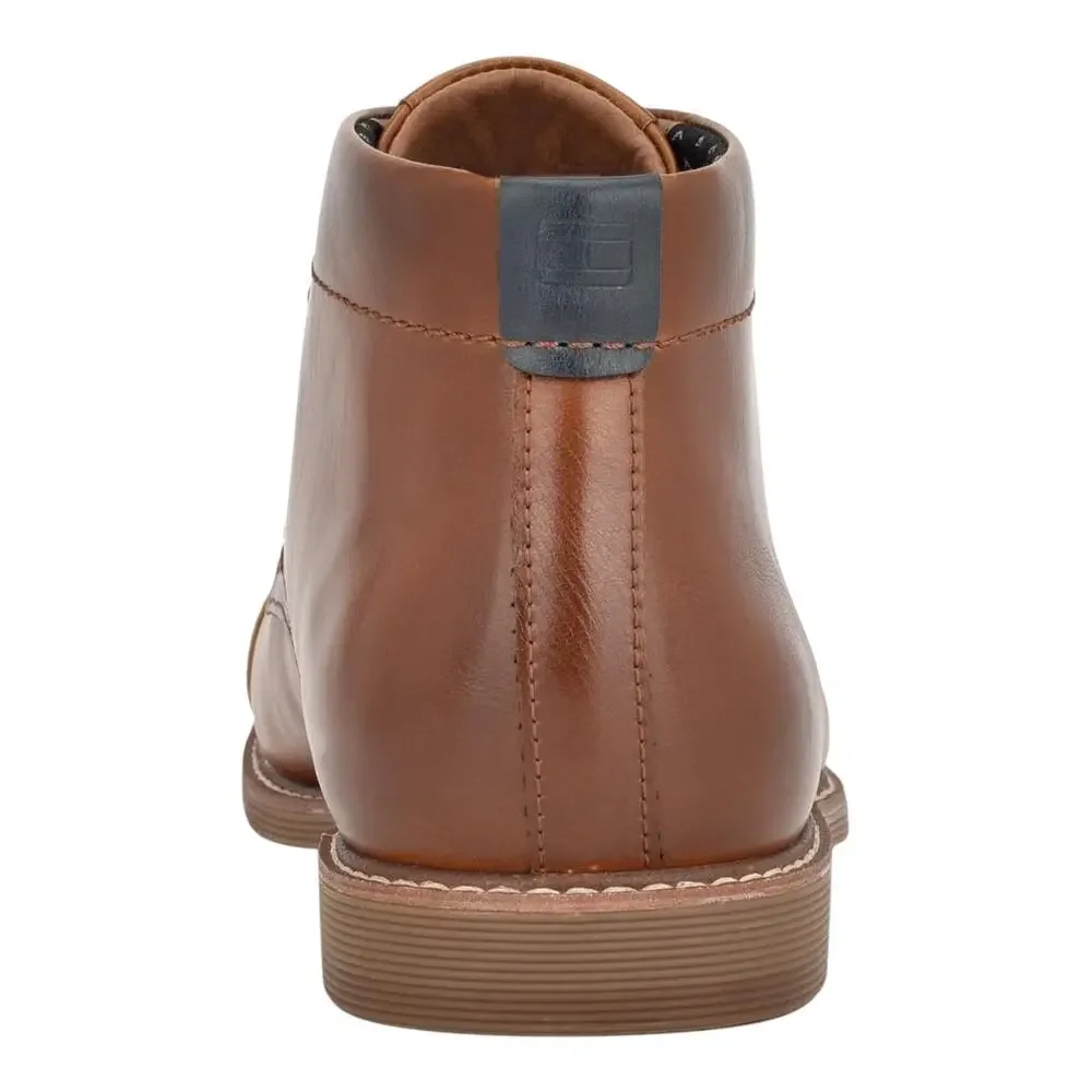 Tommy Hilfiger Men's Rawstin Cap Toe Chukka Boots Brown Size 9 1/2